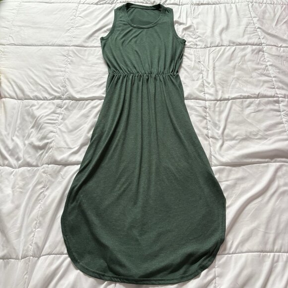 Unbranded Dresses & Skirts - Womens Size Small Green Maxi Dress Summer Beach Classic City Coquette Hippie